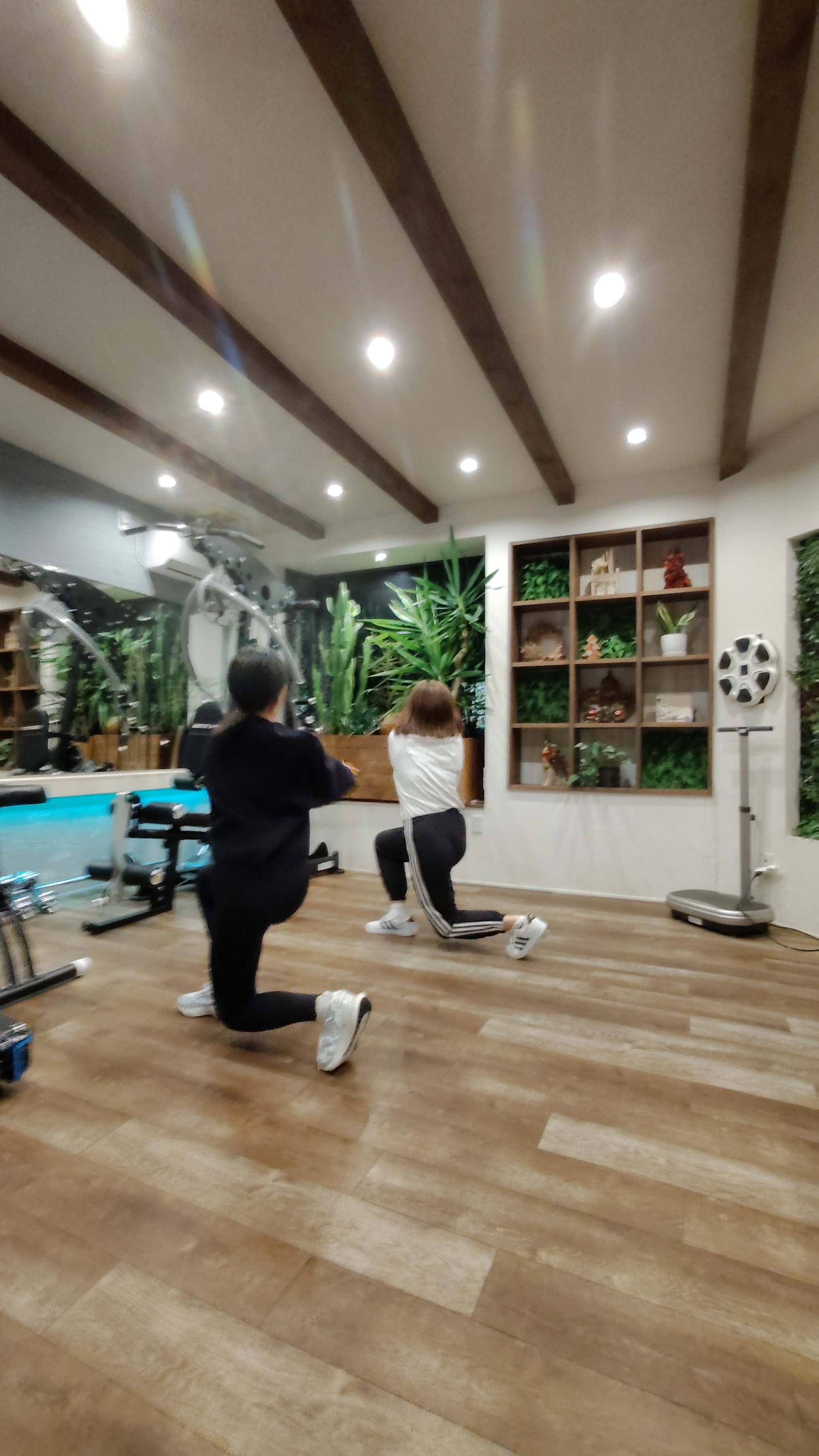 完全個室でリラックスしたトレーニング