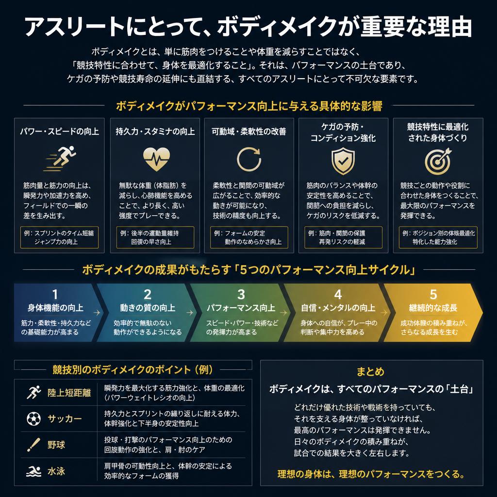 2. ボディメイクの重要性